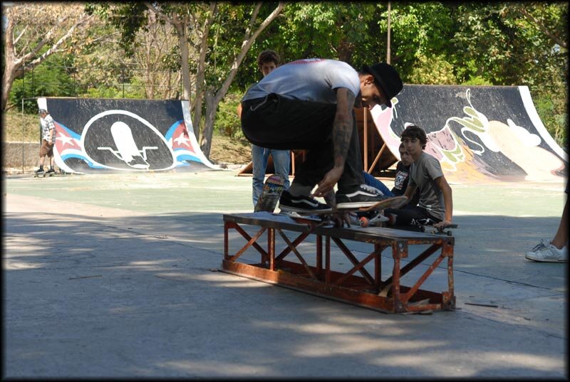 Havana Cuba Skate Park Che