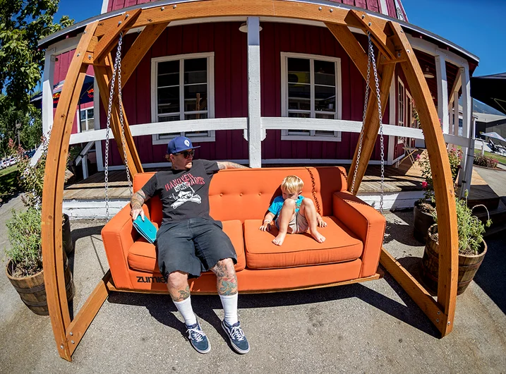 <!--daww16-finals-->

Making good use of the abundance of left over Zumiez couches.