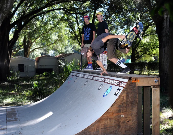 <!--hj2014-->

Turkey shut down the mini-ramp jam with this crazy backside boneless. He rips so hard. Thanks for making it to Florida Turkey.



