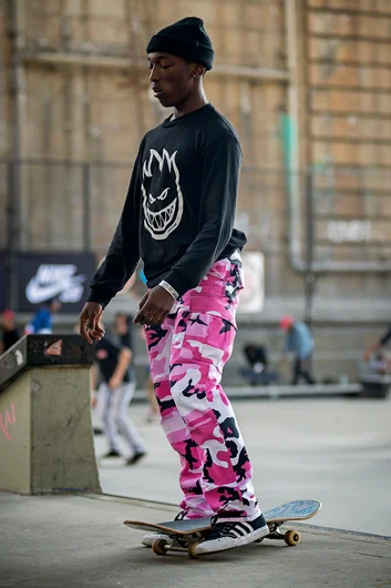 <!--danyc16finals-->

If you are ever trying to hide in the Rainbow Brite jungle, these are the pants you are gonna need.
