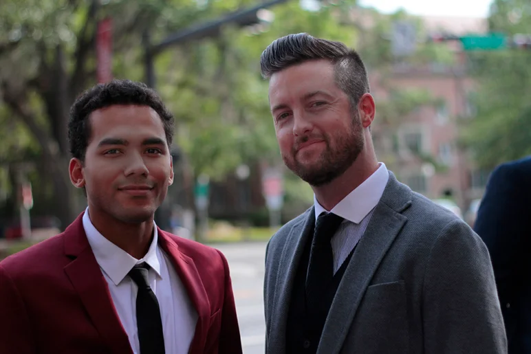 <!--lukeswedding-->

Josh Wilson and Alex Sherrer. “Gentlemen