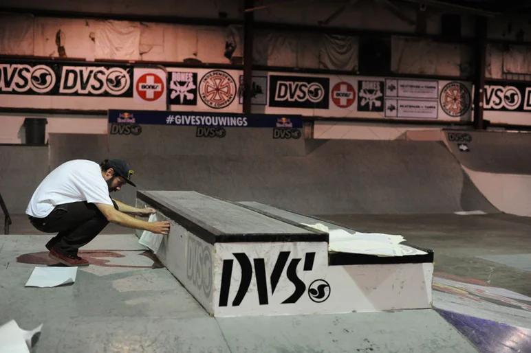 Paul Shier is the new DVS TM hard at work with us on the branding patrol.<!-- Damn Am Atlanta 2013: The Road and The Bowl Jam -->