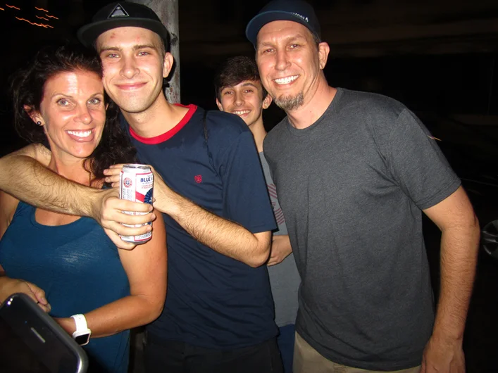 <!--veervidphotos-->
Even Tristan's family showed up to support. 