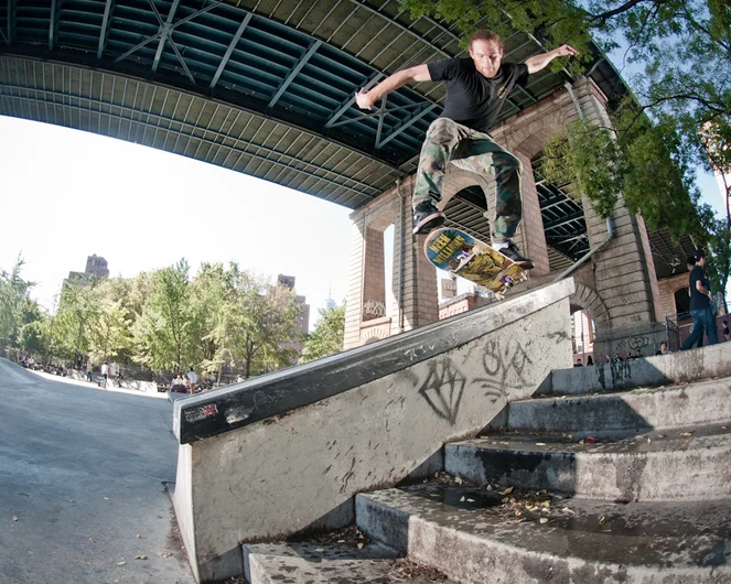 <!--danyc14-->

Allen Beers is super excited and can kickflip 5-0 no problem even if the runway is basically a puddle.