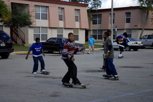 Boards for Bros 2009  - the parking lot