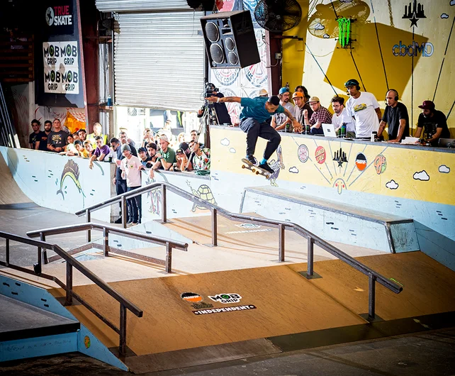 <!--am19finals-->

Coming down like a heavy hammer from the heavens, Gabryel Gaps To Bluntslide.
