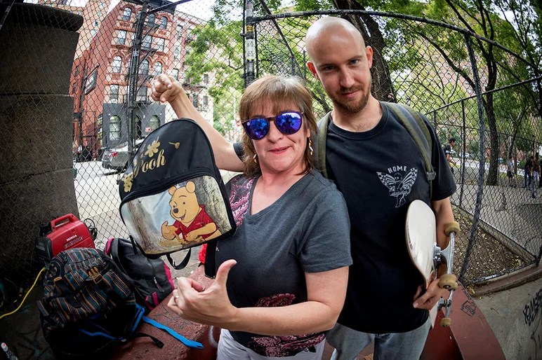 <!--danyc18practice-->

SPoT Cohort & NYC Guide Daniel Frank shows up with his mama.
