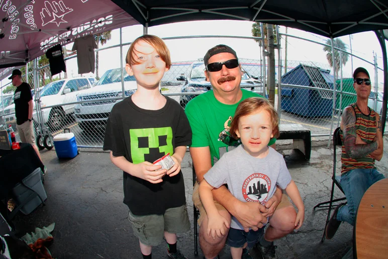 <!--sr16-->

Mustache Men. The kids are taking after their father already.