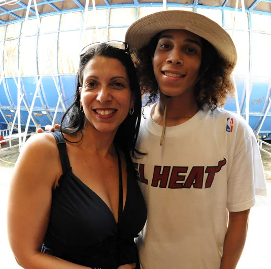 <!-- backtoschoolbash2013 -->

Elijah Odom had support from his mom the entire time he skated the 16 and Up division. Elijah and his friends came up from Miami and wore these hats in memory of their friend, Miami skater Israel Rodriguez. Thanks for making the trip to Tampa, Elijah and crew.