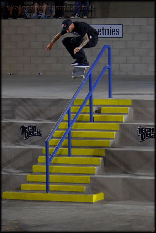 Ramondetta kickfliped that rail so perfect