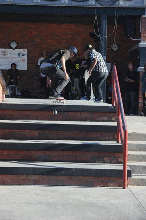 Andrew Reynolds - fakie flip.<!-- Maloof Money Cup South Africa 2012 -->