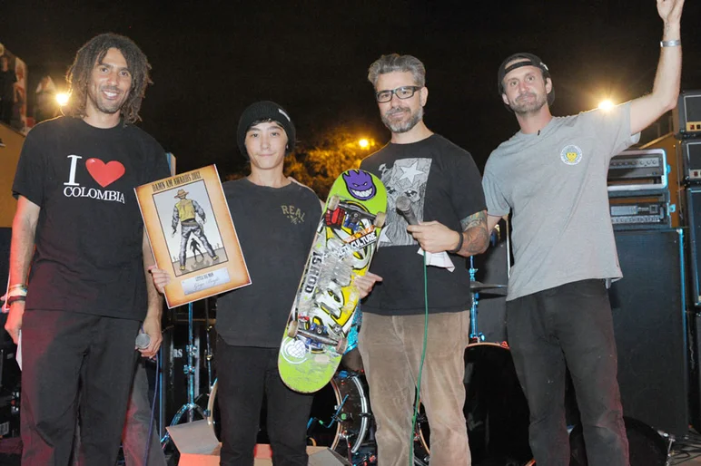 Gage Boyle got the Little Big Man Award.<!-- Tampa Am 2012 Photos -->