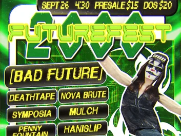 Blast Beat Booking - FutureFest 2000