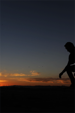 LA Sunset: Chris Jata's got a 360 flip