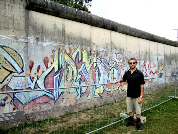 Our second day in town we made it Berlin Wall