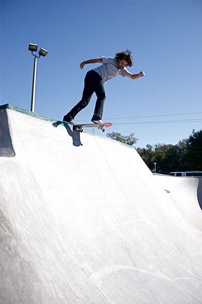 Porpe got his trick in at Milton park. Back tail