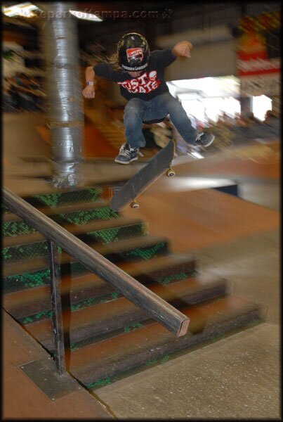 Brennan Campbell has funny looking kickflips