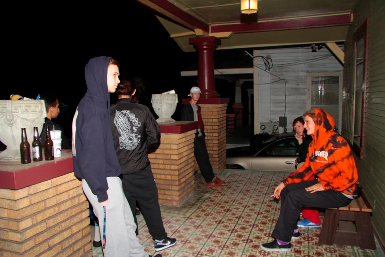 <!--da-atl-marino-->

We had a pretty deep squad with us and some people wanted to get picked up at the house. It all seemed easier than arguing with 9 tired people.