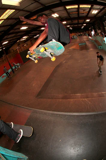 <!--btsb16-->

Chuckie Woodard never stops pushing, literally and physically. Going faster than ever for this FS Air.