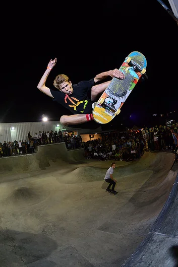 <!--AM15-SATNIGHT-->
Nick Wallace didn't go home empty-handed last night.
