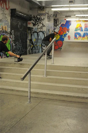 Markus Jalaber - half cab crooked grind.<!-- Atlanta Road Trip to Da Playground -->