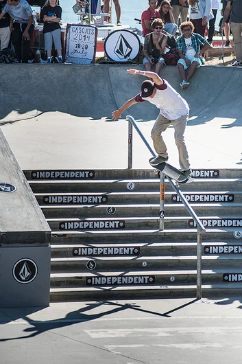 <!--daport14sun-->

Vincent Milou from Hossegor, France showed us some serious lines this weekend and finished 9th in the Finals. 