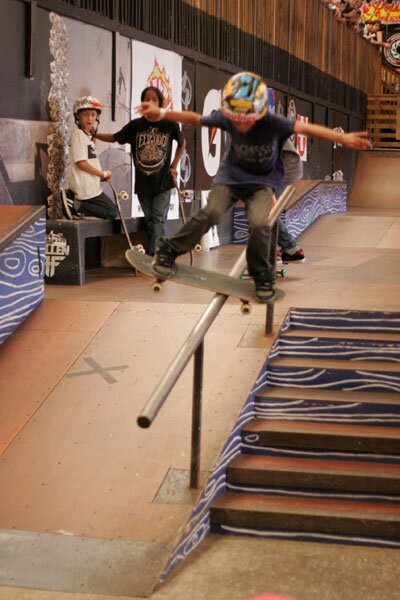 Shanewreck went for it down the rail on this board