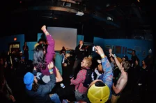 The crowd didn't see