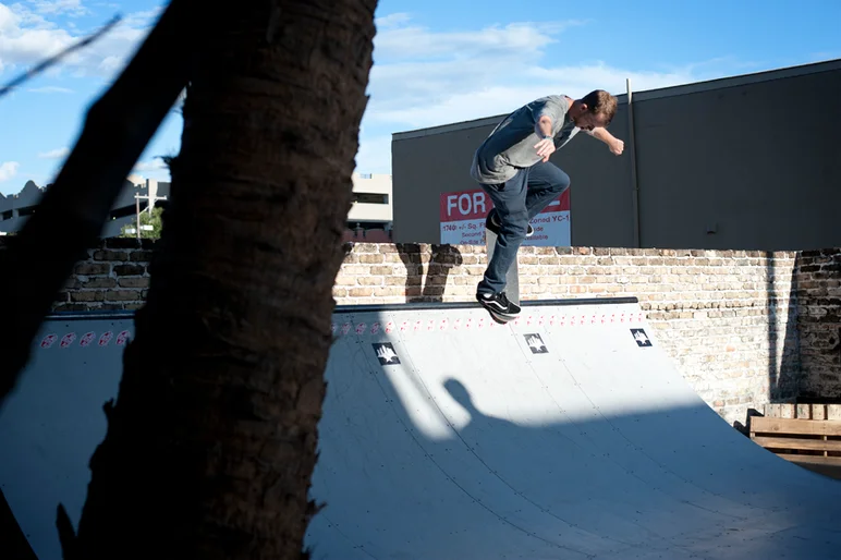 <!--ybor4year-->

Former SPoT lensman Frank Branca showed up and went straight to ripping. Here's Frank locked into a backside nosepick.

