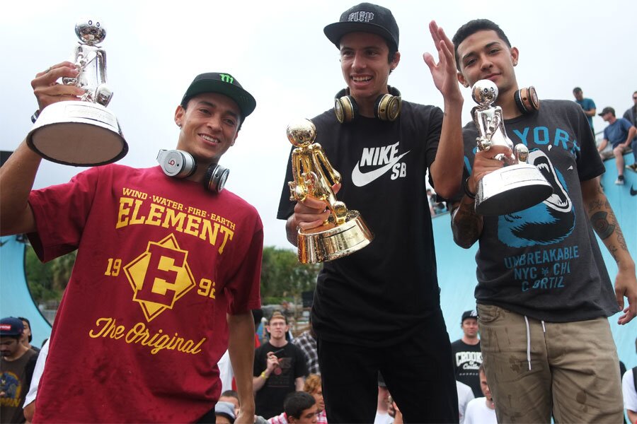 Congrats Luan for winning Tampa Pro 2013