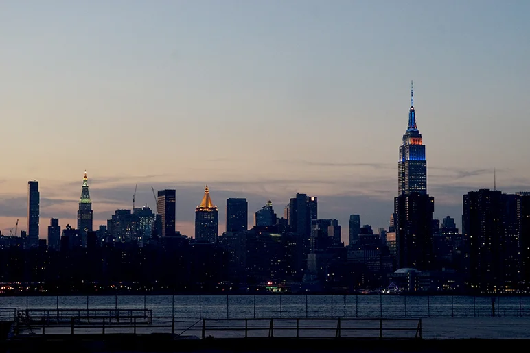 <!--danyc15-->

Then the sun set on another beautiful day in NYC. Tomorrow is going to be crazy so get some sleep.