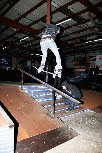 Garrett Hill - kickflip back lip