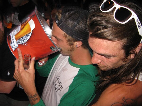 Card carrying members of the Skatepark of Tampa