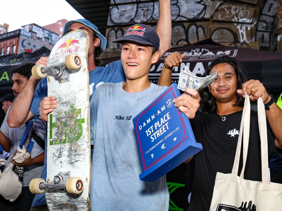 Damn Am NYC 2023: Finals & Best Trick Photos