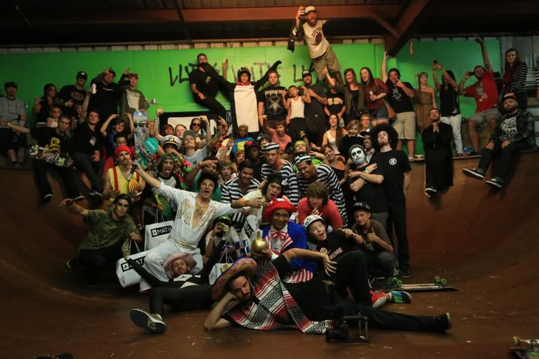 <!-- 2013MatixHalloweenJam -->

What an epic group photo. Thank you to everyone that helped make the first Annual Matix Halloween Bowl Jam happen.