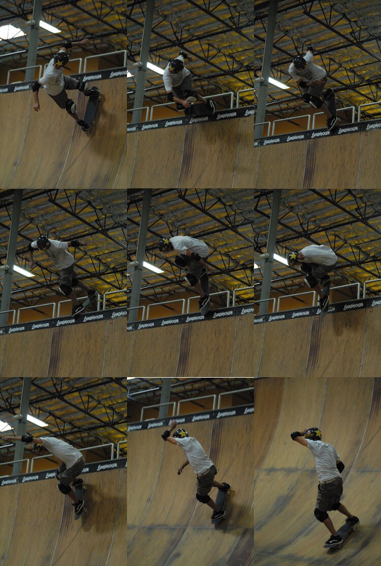 Bucky Lasek, thanks for the vert demo at Tony Hawk