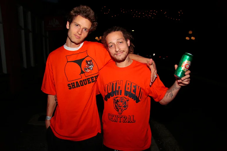 <!--toaweekend-->

The orange shirt crew! Jimmy Lannon and Dave Cruz. 