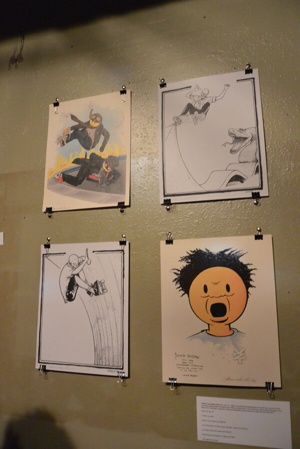Justin Bokma Art Show Photos