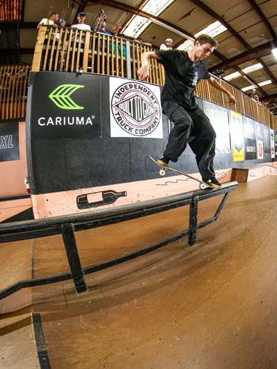 Qualies are underway and the Bump to Rail is taking some early punishment. Marco Rey - Front Crook
<!--tampaam2023qualifiers-->