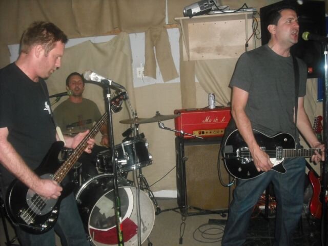 Scott Conklin on bass, Schaefer on drums