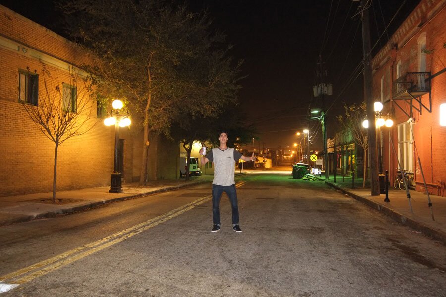 David Loy solo on the streets of Ybor