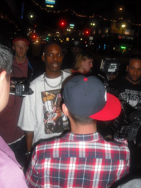 Out front of the Nike deal: DMX