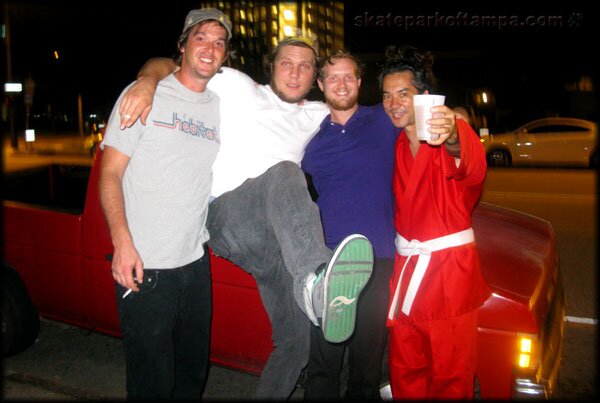 Eric, Matt Selego, and Pat Stiener - all too cool