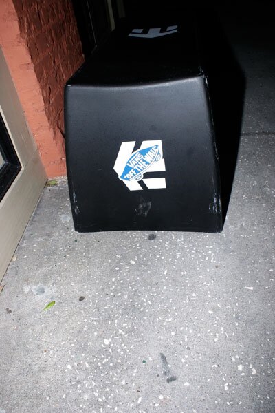 Skate business graffiti