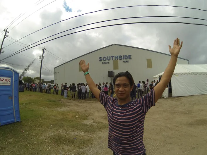 <!-- texasGoProNov13 -->

Saturday we were at South Side Skatepark for the Johnny Romano Make-A-Wish Skate Jam.