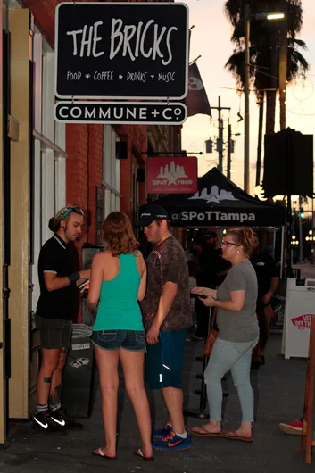 <!--bricks6photos-->

Finally the night we have all been waiting for! People were lining up to get in The Bricks and celebrate.