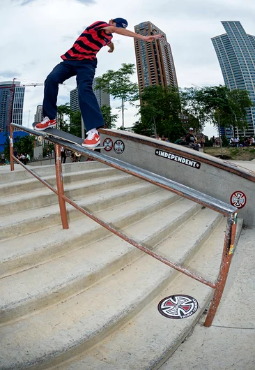 <!--dachi17finals-->

Carter Wood stirs things up a bit with a Barley Grind back to straight - Texas Style.