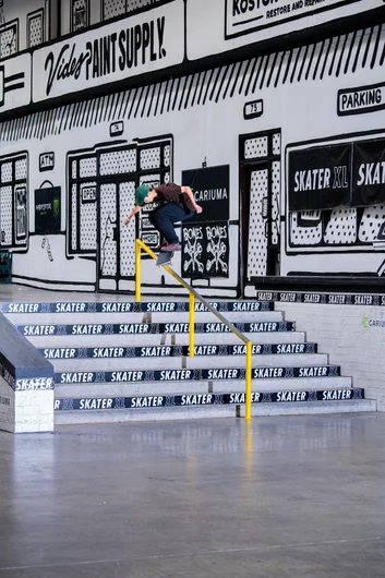 Joetaro with his famous kickflip back lip. He puts some authority on those!

<!--damnamla2023finals-->