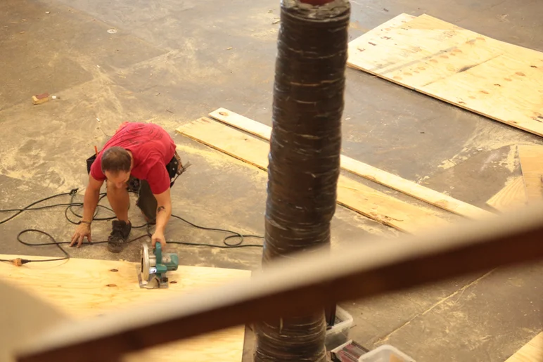 <!--coursedemo2015part1-->
Here we go with another Pro Course Demo / Rebuild to switch it up for Am and Pro. Most of us have no idea what it's going to look like until it's finished. This is Jay Hammond, who has been heading up construction on the new course for the past few years. I bet he knows...