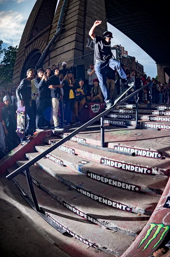 <!--danyc19finals-->

Dominick Walker said he was hurt and couldn’t skate, so I don’t know what this FS Nosegrind is all about?